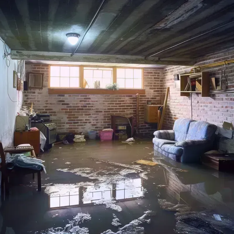 Flooded Basement Cleanup in Scott, LA